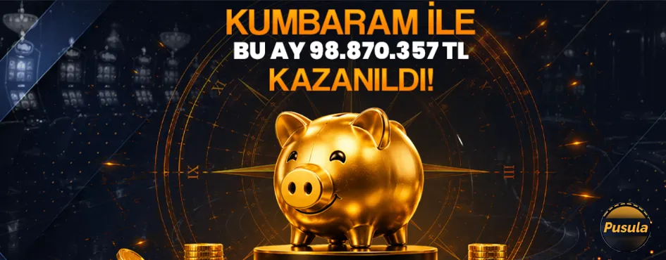 Altın kumbara ile aylık kazanç tutarının duyurulduğu afiş