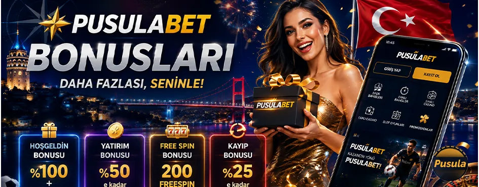 Hoş geldin, yatırım, free spin ve kayıp bonuslarının bir arada gösterildiği pano